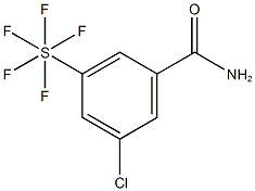 3-Chloro-5-(pentafluorosulfur)benzamide