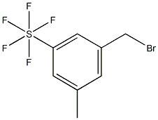 3-Methyl-5-(pentafluorosulfur)benzylbromide