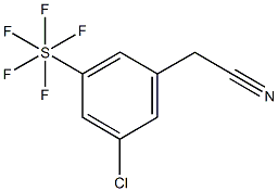 3-Chloro-5-(pentafluorosulfur)phenylacetonitrile