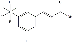 3-Fluoro-5-(pentafluorosulfur)cinnamic acid