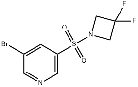 3-broMo-5-(3,3-difluoroazetidin-1-ylsulfonyl)pyridine