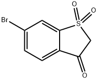 6-溴苯并噻吩-3(2H) - 酮1,1-二氧化物