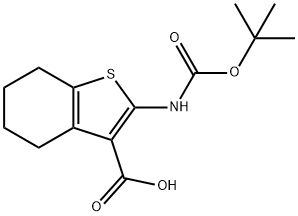 2-(BOC-氨基)-4,5,6,7-四氢苯并噻吩-3-甲酸
