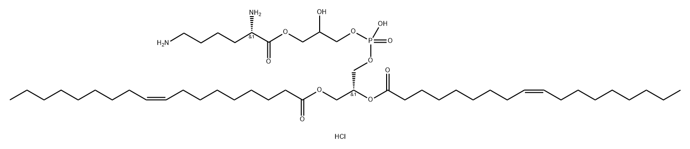 1,2-DIOLEOYL-SN-GLYCERO-3-[PHOSPHO-RAC-(3-LYSYL(1-GLYCEROL))] (CHLORIDE SALT);18:1 LYSYL PG