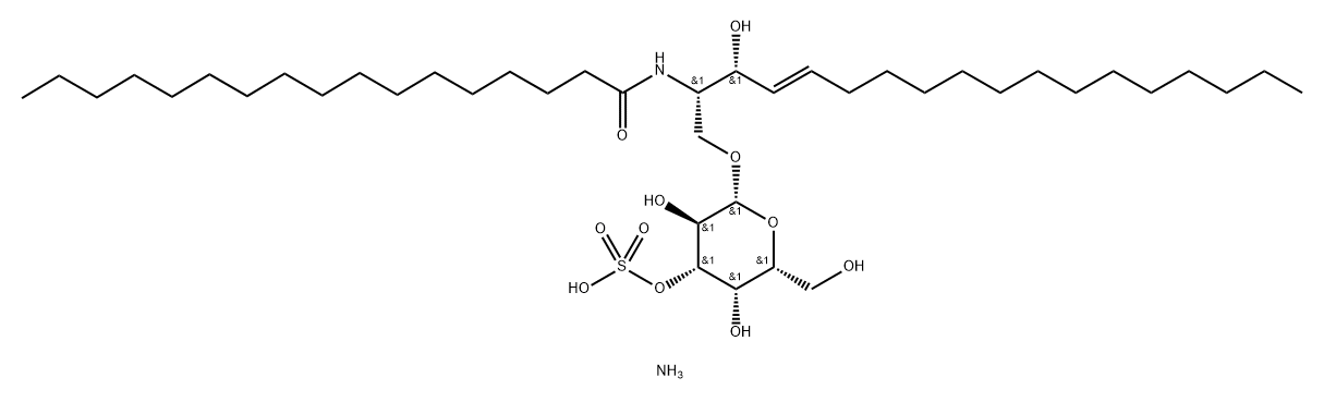 3-O-SULFO-D-GALACTOSYL-1-1'-N-HEPTADECANOYL-D-ERYTHRO-SPHINGOSINE (AMMONIUM SALT)