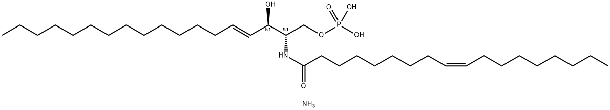 N-OLEOYL-CERAMIDE-1-PHOSPHATE (AMMONIUM SALT);C18:1 CERAMIDE-1-PHOSPHATE (D18:1/18:1(9Z))