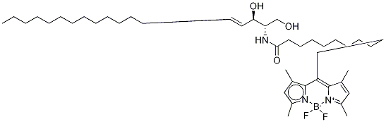 N-[11-(DIPYRROMETHENEBORON DIFLUORIDE)UNDECANOYL]-D-ERYTHRO-SPHINGOSINE;C11 TOPFLUOR CERAMIDE