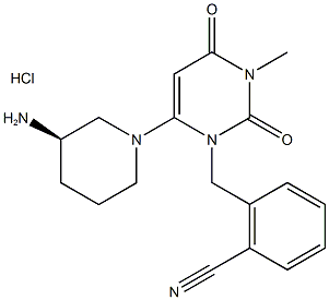 (R)-2-{[6-(3-AMinopiperidin-1-yl)-3-Methyl-2,4-dioxo-3,4-dihydropyriMidin-1(2H)-yl]Methyl}benzonitrile hydrochloride