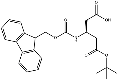 (S)-3 - ((((9H-芴-9-基)甲氧基)羰基)氨基)-5-(叔丁氧基)-5-氧代戊酸