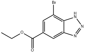 Ethyl 7-broMo-1H-1,2,3-benzotriazole-5-carboxylate