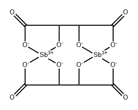 Bis[tartrato(4-)]diantimonate(2-)