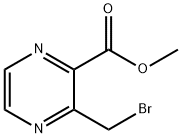 3-Bromomethyl-pyrazine-2-carboxylic acid methyl ester