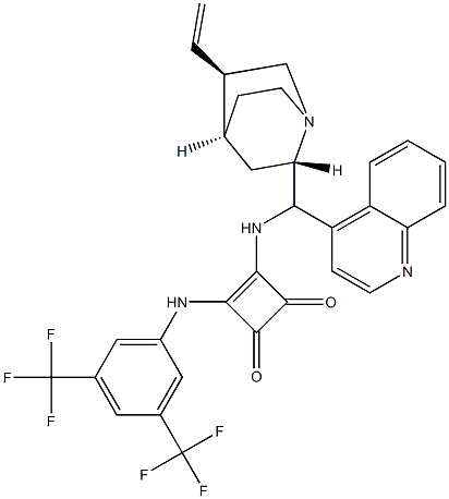 3-[[3,5-BIS(TRIFLUOROMETHYL)PHENYL]AMINO]-4-[(8Α,9S)-CINCHONAN-9-YLAMINO]-3-CYCLOBUTENE-1,2-DIONE