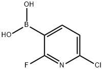 6-CHLORO-2-FLUOROPYRIDINE-3-BORONIC ACID