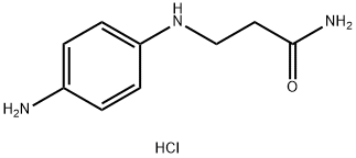 3-[(4-aminophenyl)amino]propanamide hydrochloride