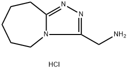 (6,7,8,9-四氢-5H-[1,2,4]三唑并[4,3-A]氮杂-3-基)甲胺盐酸盐