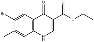 Ethyl 6-bromo-1,4-dihydro-7-mEthyl-4-oxoquinoline-3-carboxylate