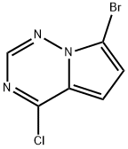 7-BROMO-4-CHLOROPYRROLO[2,1-F][1,2,4]TRIAZINE