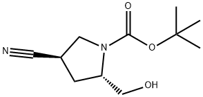 (2S,4R)-4-氰基-2-(羟甲基)吡咯烷-1-羧酸叔丁酯