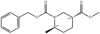 TRANS-1-BENZYL 3-METHYL 6-METHYLPIPERIDINE-1,3-DICARBOXYLATE