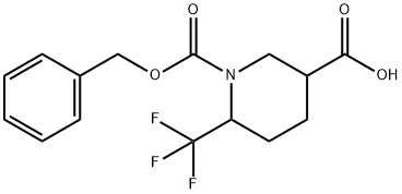 1-((苄氧基)羰基)-6-(三氟甲基)哌啶-3-甲酸