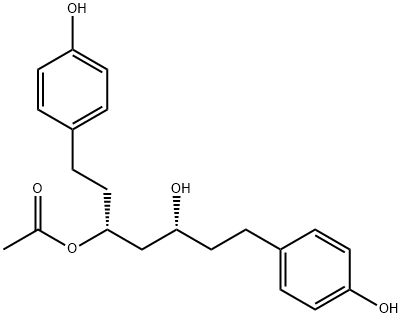5-HYDROXY-1,7-BIS(4-HYDROXYPHENYL)HEPTAN-3-YL ACETATE