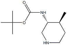 tert-butyl ((3R,4S)-4-methylpiperidin-3-yl)carbamate