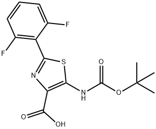 5-(tert-butoxycarbonylaMino)-2-(2,6-difluorophenyl)thiazole-4-carboxylic acid