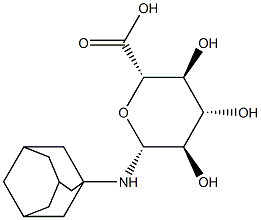 1-Deoxy-1-[(tricyclo[3.3.1.13,7]decan-1-yl)amino]-β-D-glucopyranuronic acid
