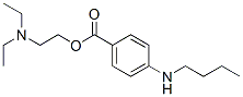 p-(butylamino)benzoic acid-2-(diethylamino)ethyl ester