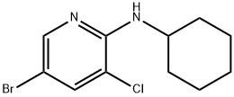 5-Bromo-3-chloro-N-cyclohexylpyridin-2-amine