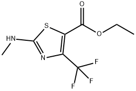 Ethyl 2-(methylamino)-4-(trifluoromethyl)-1,3-thiazole-5-carboxylate