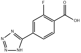 2-氟-4-(1H-四唑-5-基)苯甲酸