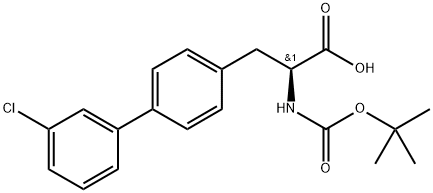 (S)-2-((tert-butoxycarbonyl)amino)-3-(3'-chloro-[1,1'-biphenyl]-4-yl)propanoicacid