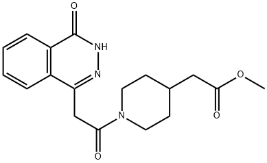 methyl {1-[(4-hydroxyphthalazin-1-yl)acetyl]piperidin-4-yl}acetate