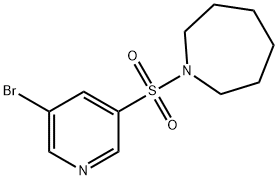 1-(5-broMopyridin-3-ylsulfonyl)azepane