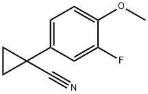 1-(3-氟-4-甲氧基苯基)环丙烷甲腈