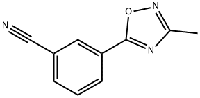 3-(3-Methyl-1,2,4-oxadiazol-5-yl)benzonitrile