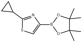 2-Cyclopropyl-thiazole-4-boronic acid pinacol ester