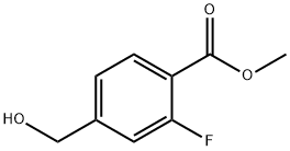 Benzoic acid, 2-fluoro-4-(hydroxymethyl)-, methyl ester