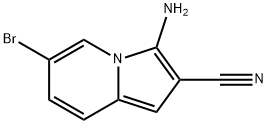 3-Amino-6-bromo-indolizine-2-carbonitrile