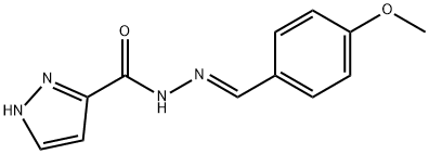 (E)-N-(4-methoxybenzylidene)-1H-pyrazole-5-carbohydrazide
