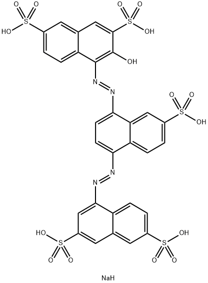 pentasodium 4-[[4-[(3,6-disulphonato-1-naphthyl)azo]-7-sulphonato-1-naphthyl]azo]-3-hydroxynaphthalene-2,7-disulphonate