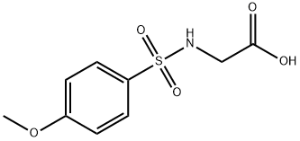 {[(4-METHOXYPHENYL)SULFONYL]AMINO}ACETIC ACID