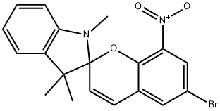6-BROMO-1',3'-DIHYDRO-TRIMETHYL-8-NITRO- SPIRO(2H-1-BENZOPYRAN-2,2'-INDOL), 98