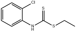 o-Chlorophenyldithiocarbamic acid ethyl ester