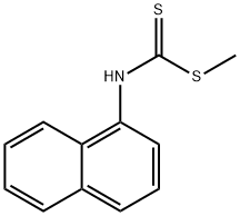 1-Naphthalenedithiocarbamic acid methyl ester