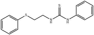 1-phenyl-3-[2-(phenylsulfanyl)ethyl]thiourea