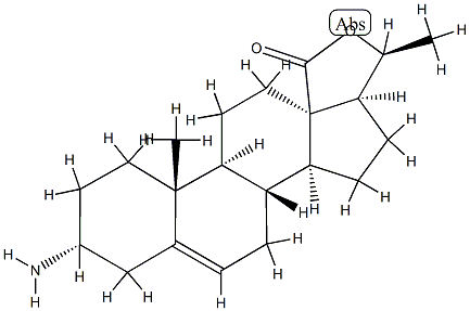 (20S)-3α-Amino-20-hydroxypregn-5-en-18-oic acid γ-lactone