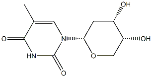 1-(2-Deoxy-α-D-erythro-pentopyranosyl)thymine